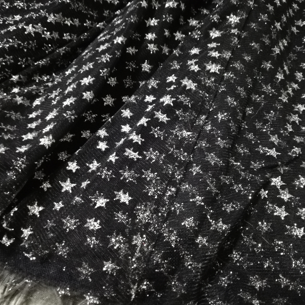 Silver Star Glitter Tulle Tutu - Picture 4 of 5